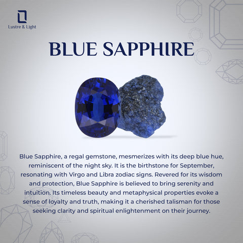 natural blue-sapphire rough shape bolo bracelet