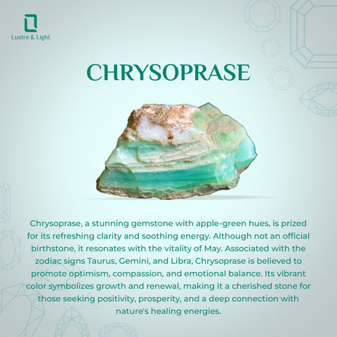 natural chrysoprase rough shape bolo bracelet