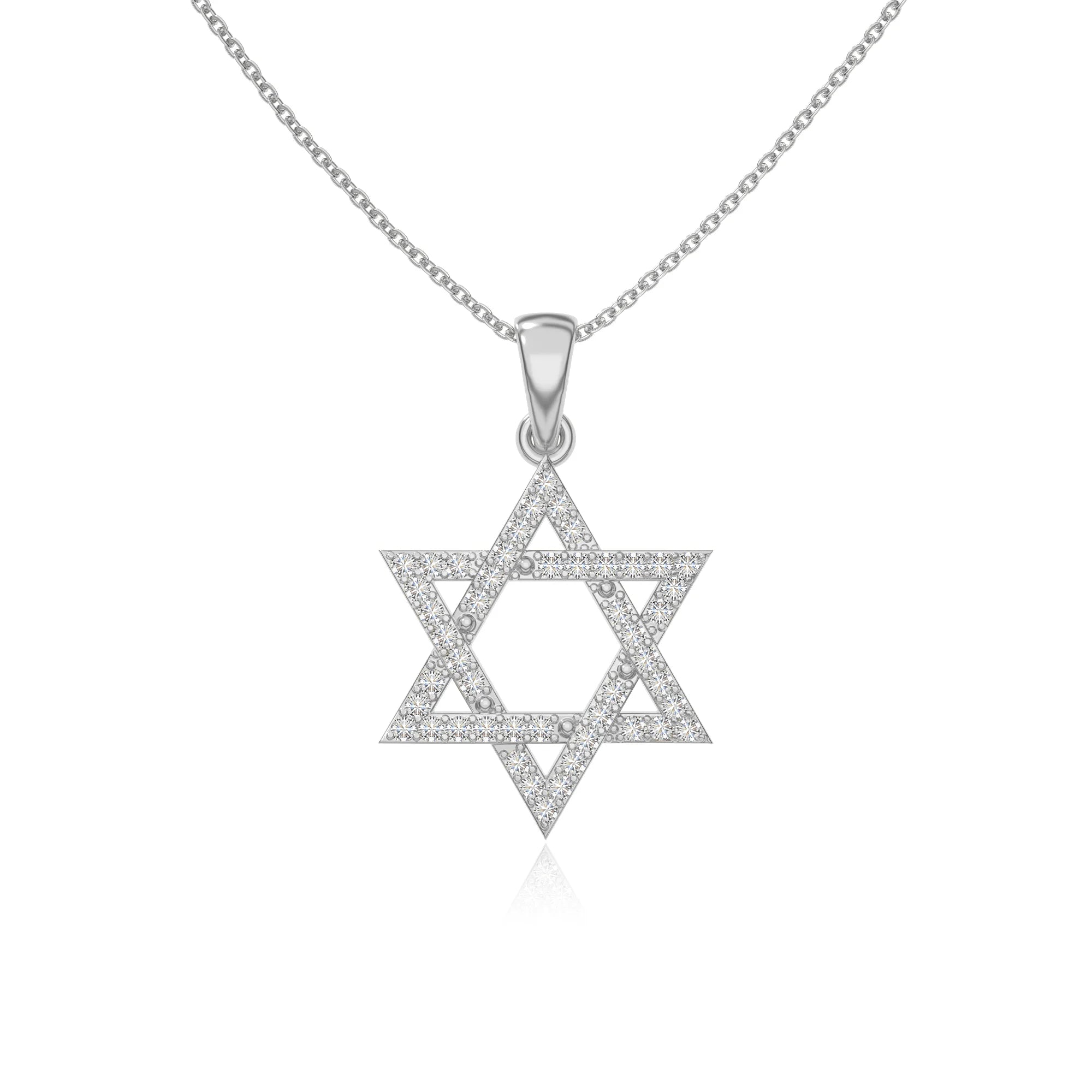 moissanite infinity love knot necklaces in sterling silver 