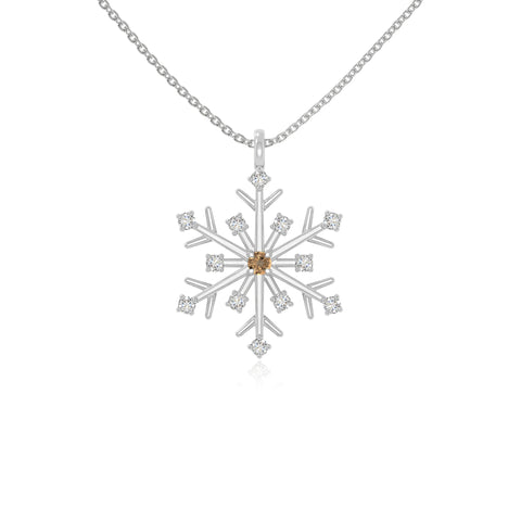 natural citrine infinity love knot necklaces in sterling silver 
