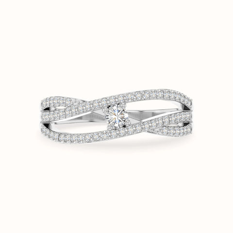natural moissanite promise rings in sterling silver 