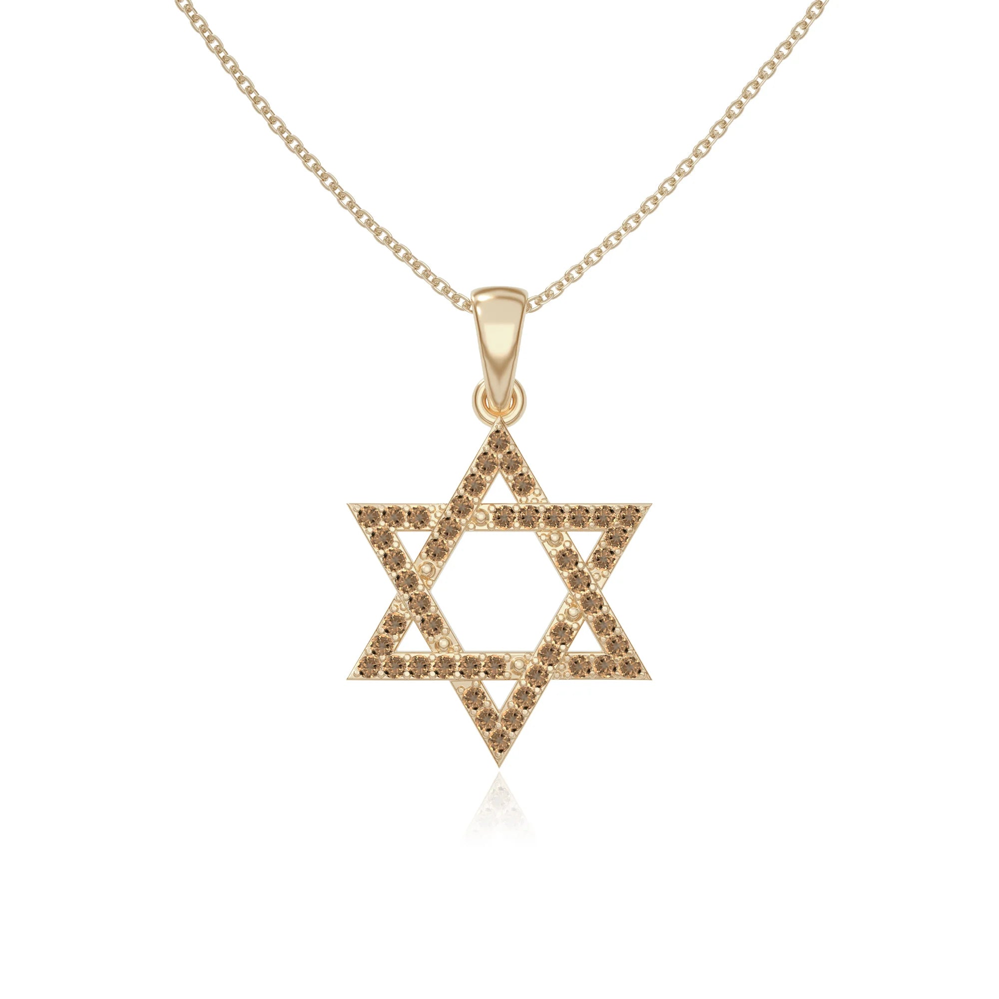 natural citrine infinity love knot necklaces in yellow gold vermeil 