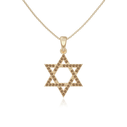 natural citrine infinity love knot necklaces in yellow gold vermeil 