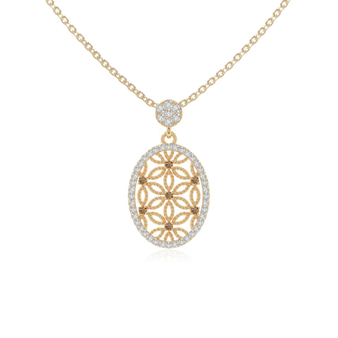 natural citrine infinity love knot necklaces in yellow gold vermeil 