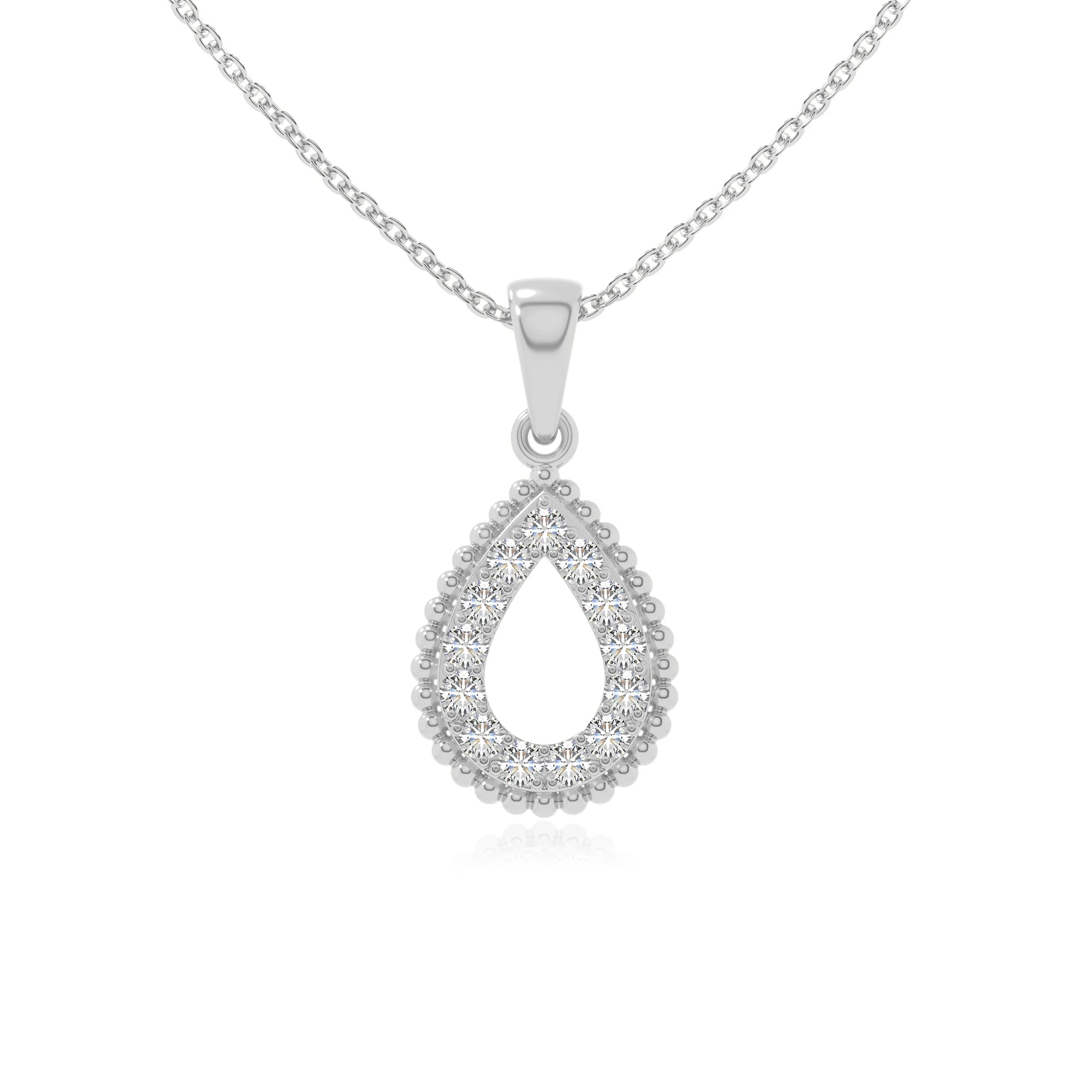 moissanite infinity love knot necklaces in sterling silver 