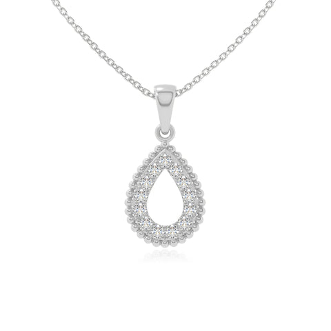 moissanite infinity love knot necklaces in sterling silver 