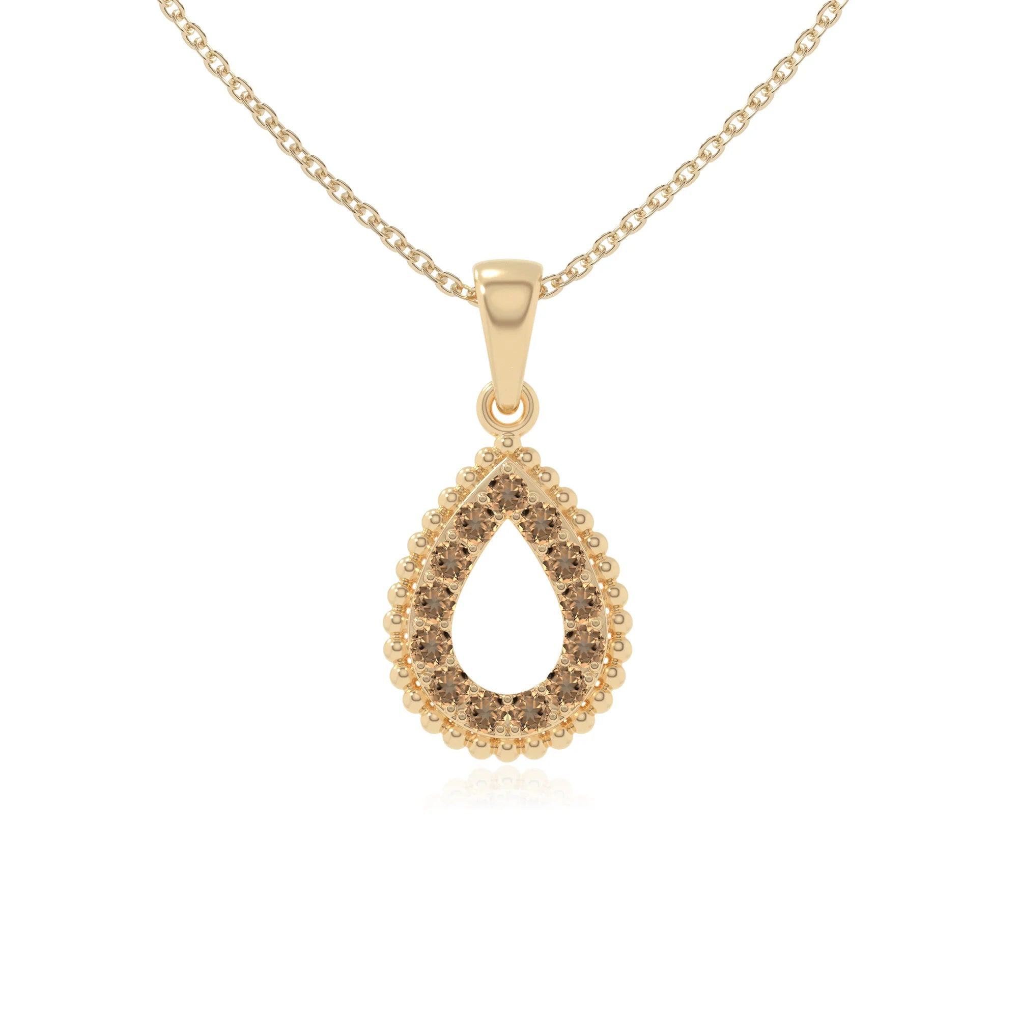 natural citrine infinity love knot necklaces in yellow gold vermeil 