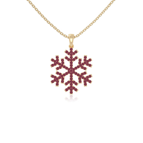 natural ruby infinity love knot necklaces in yellow gold vermeil 