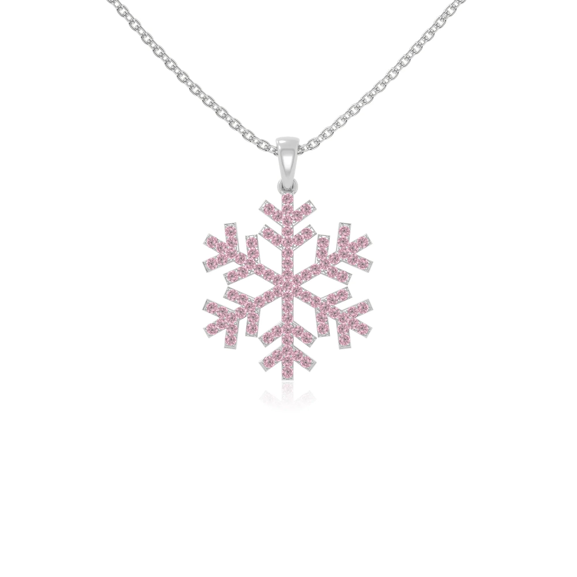 natural pink-tourmaline infinity love knot necklaces in sterling silver 