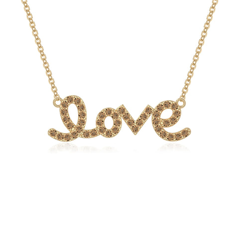 natural citrine infinity love knot necklaces in yellow gold vermeil 