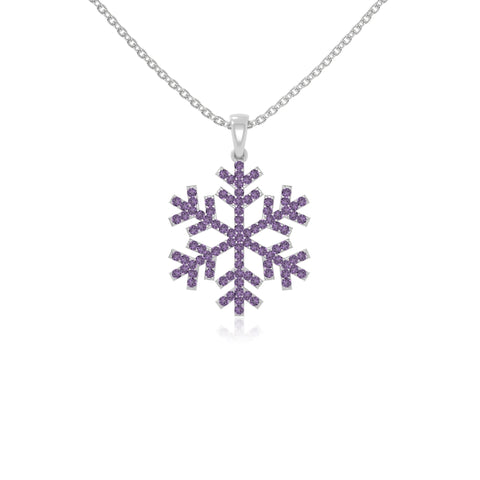 natural amethyst infinity love knot necklaces in sterling silver 