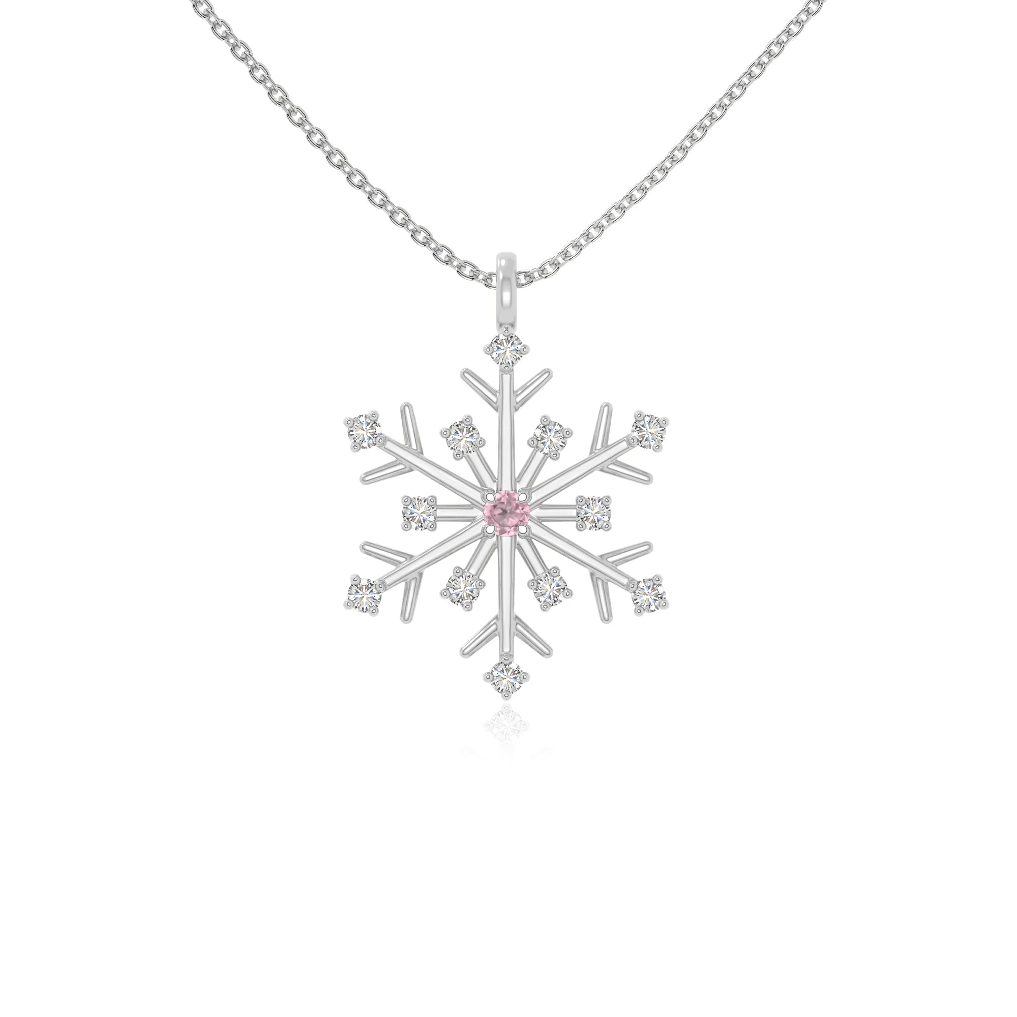 natural pink-tourmaline infinity love knot necklaces in sterling silver 