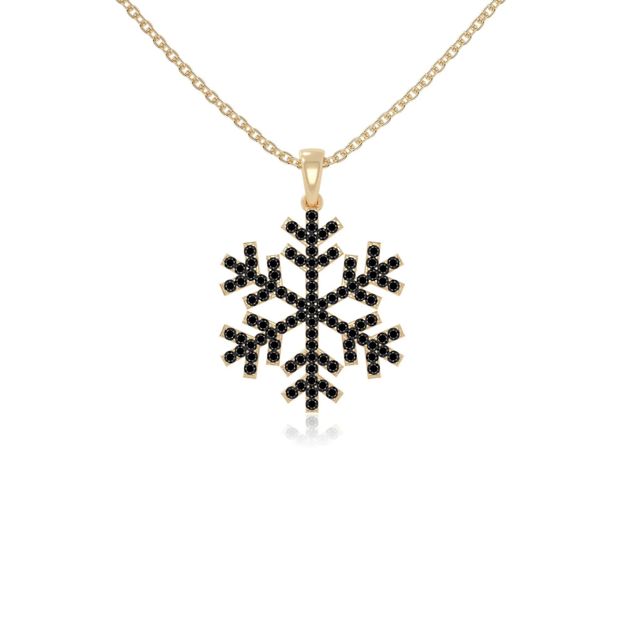 natural black-onyx infinity love knot necklaces in yellow gold vermeil 