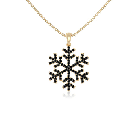 natural black-onyx infinity love knot necklaces in yellow gold vermeil 