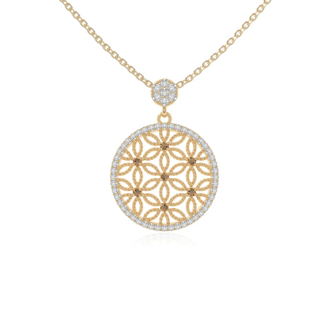 natural citrine infinity love knot necklaces in yellow gold vermeil 
