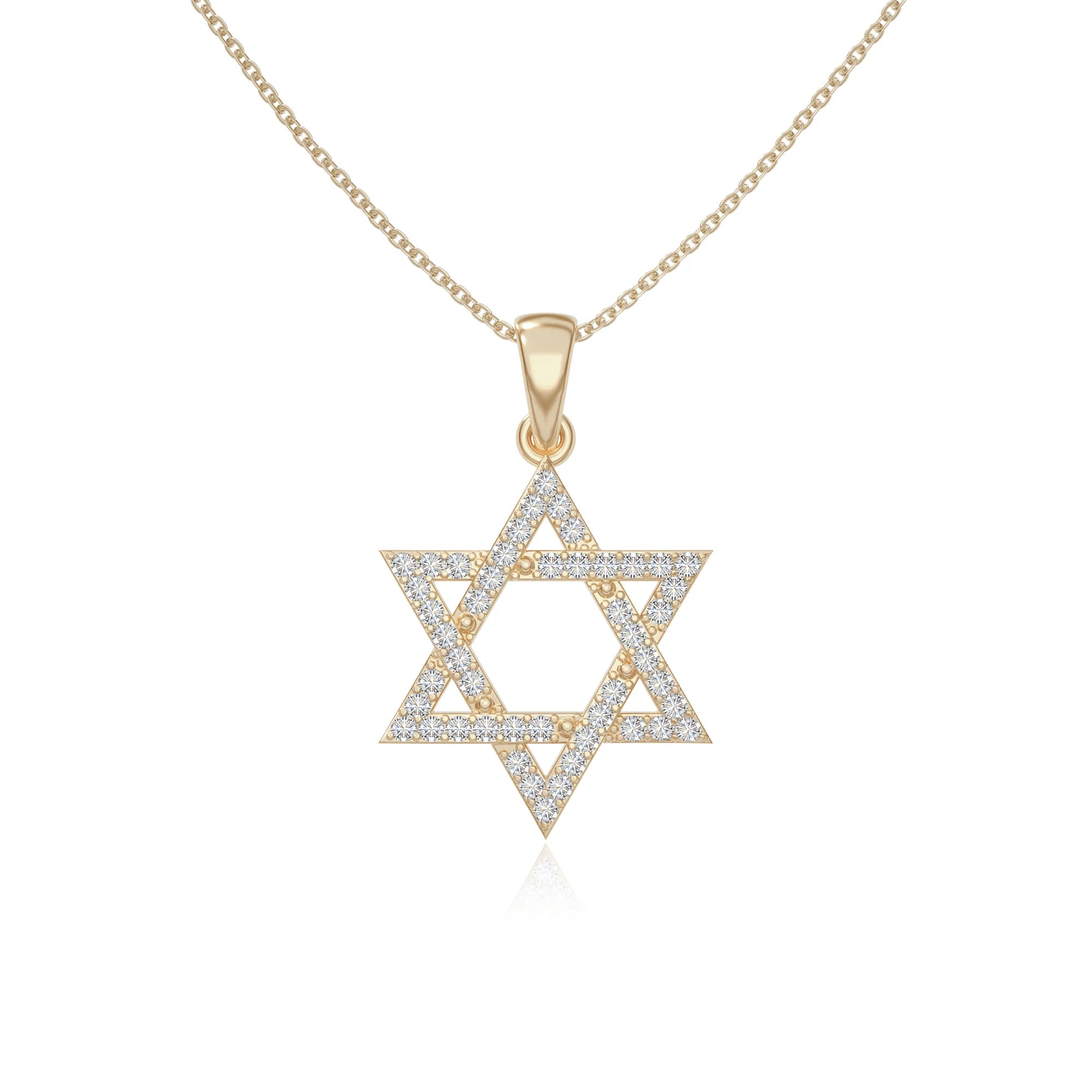 moissanite infinity love knot necklaces in yellow gold vermeil 