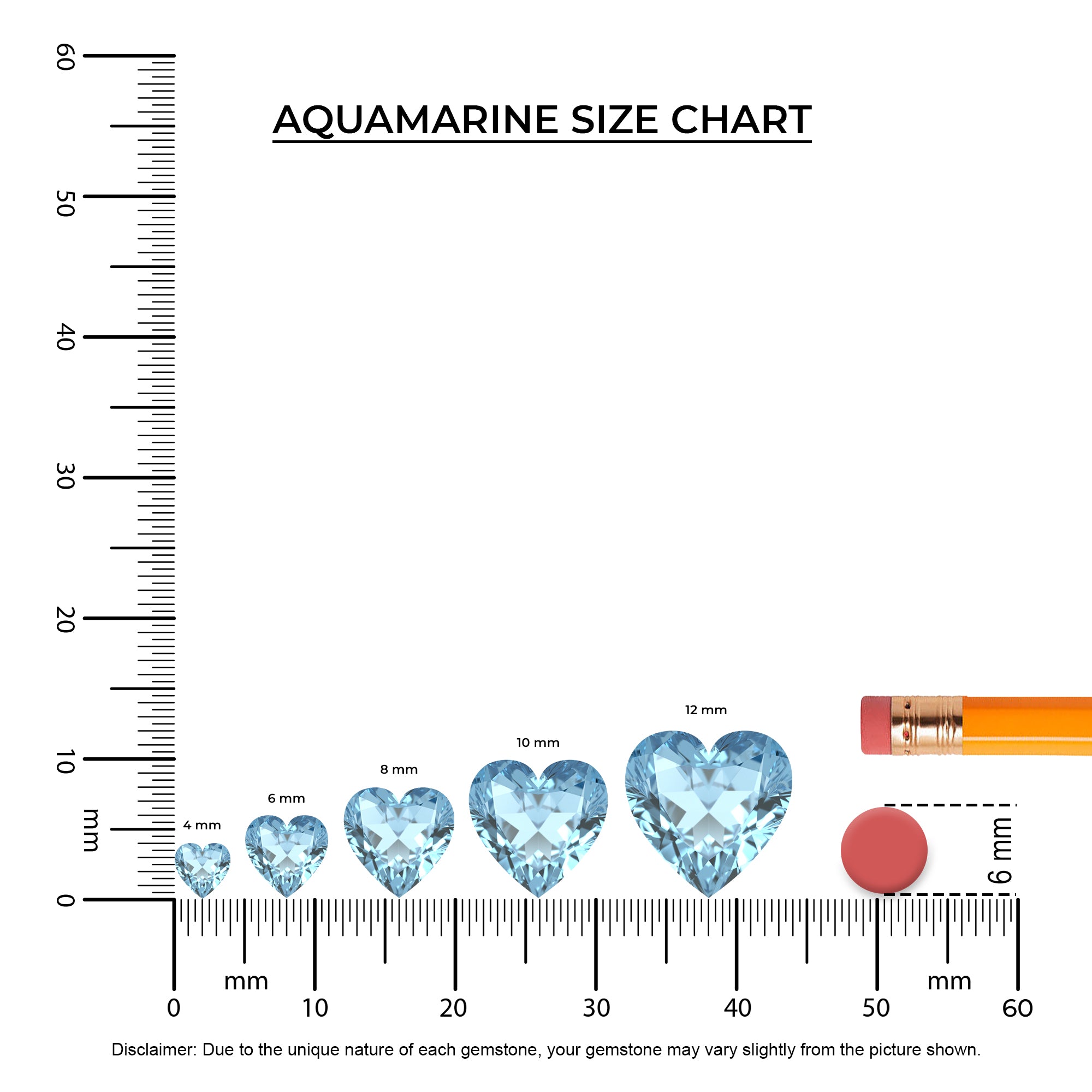 lab grown aquamarine heart half eterity solitaire engagement ring