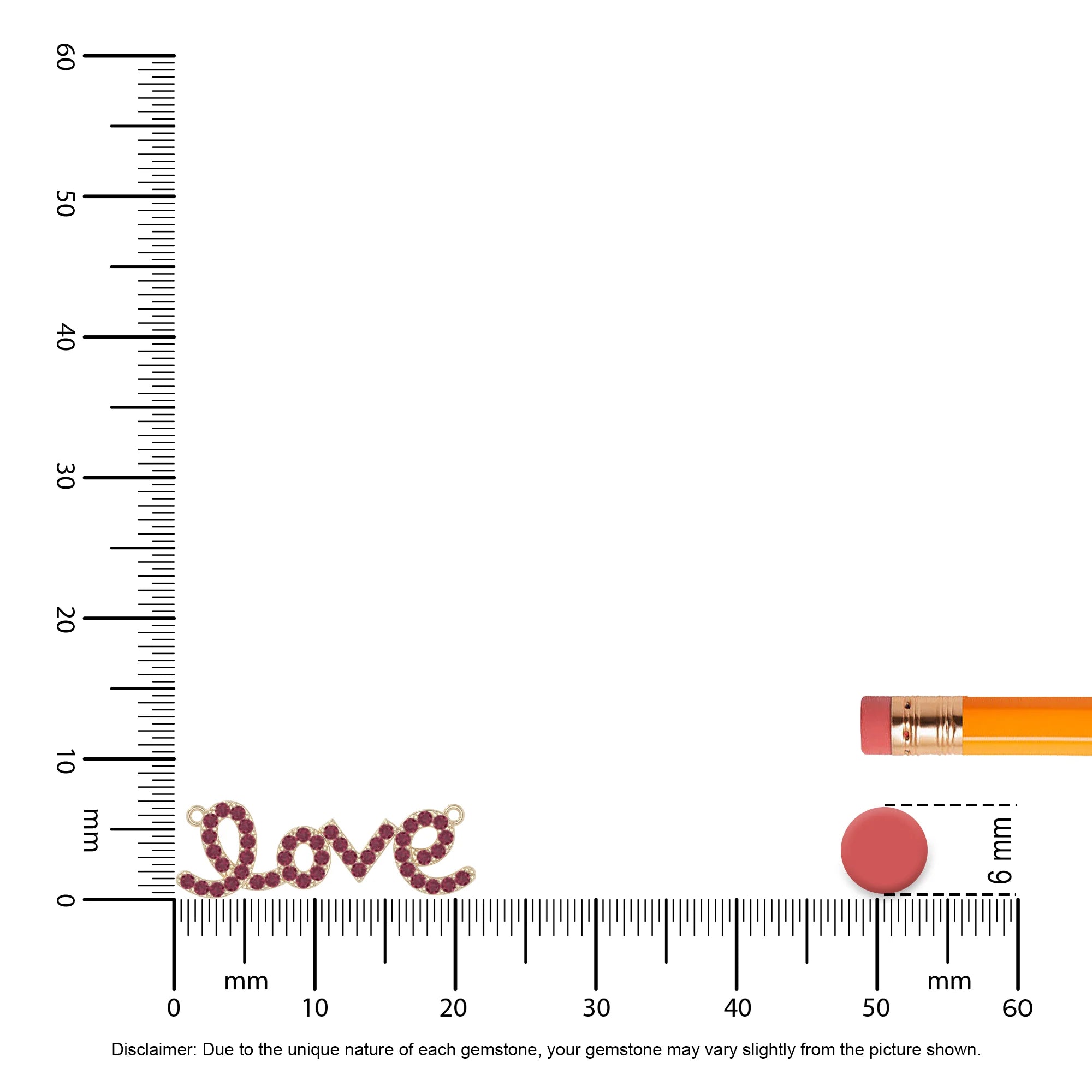 natural ruby infinity love knot necklaces in yellow gold vermeil 