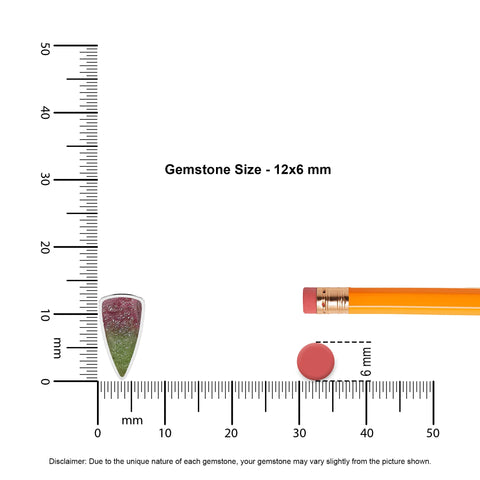 natural ruby-zoisite bullet shape pendant necklace