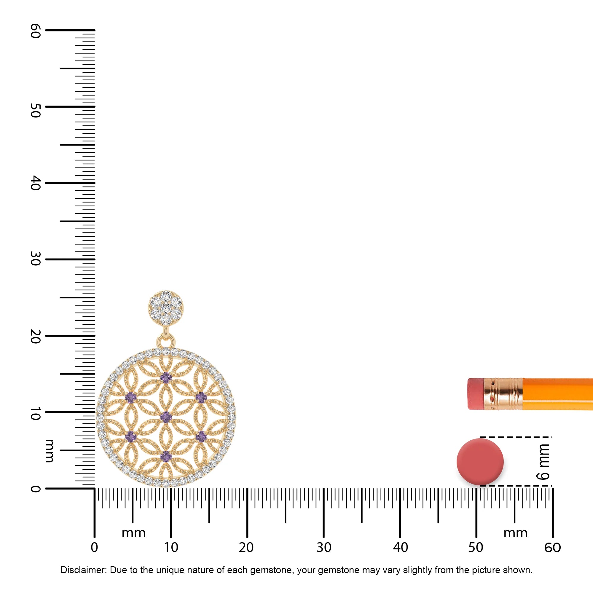 natural amethyst infinity love knot necklaces in yellow gold vermeil 