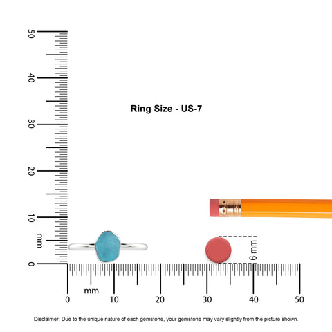 paraiba-apatite rough shape stackable bezel-set ring