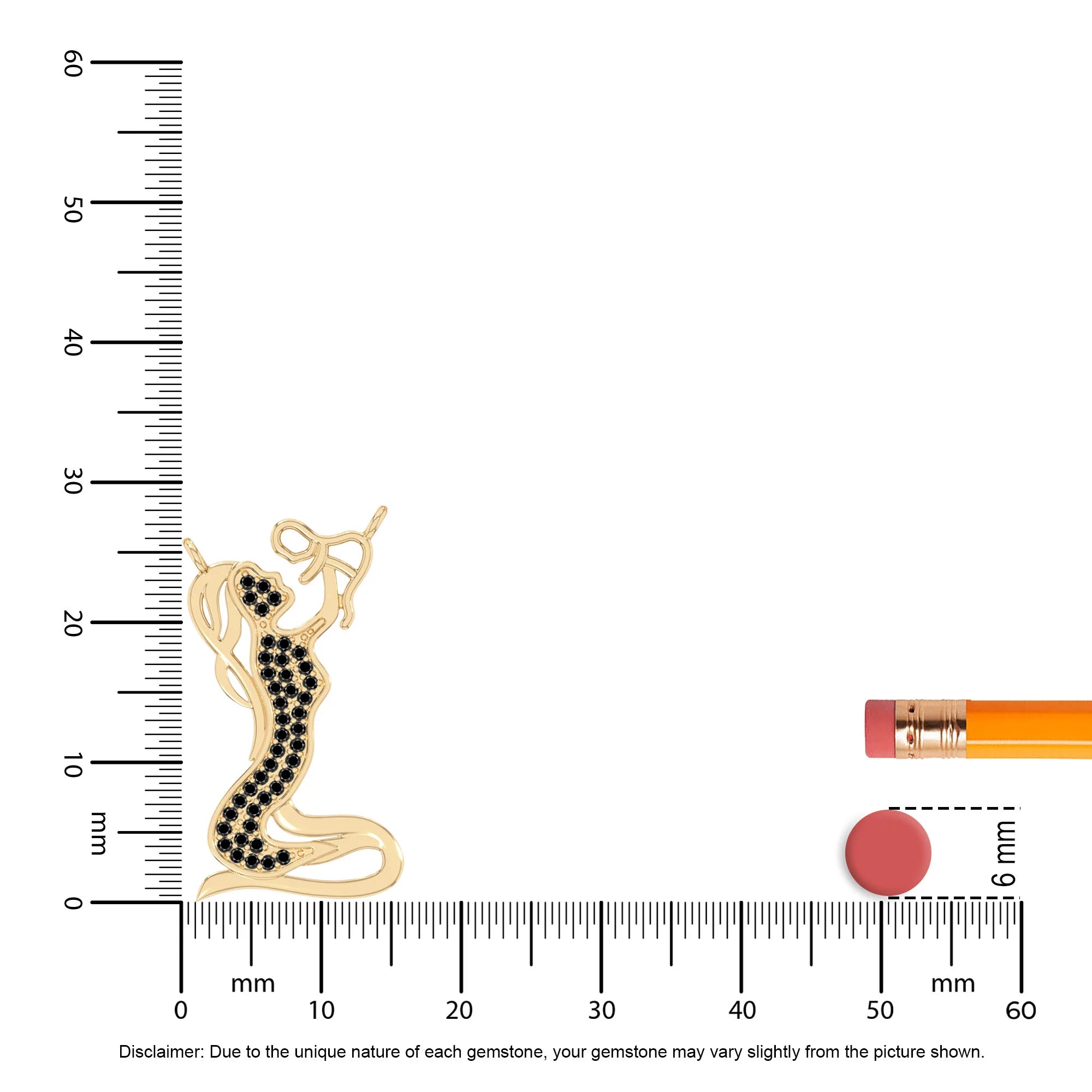 natural black-onyx mother child necklaces in yellow gold vermeil 