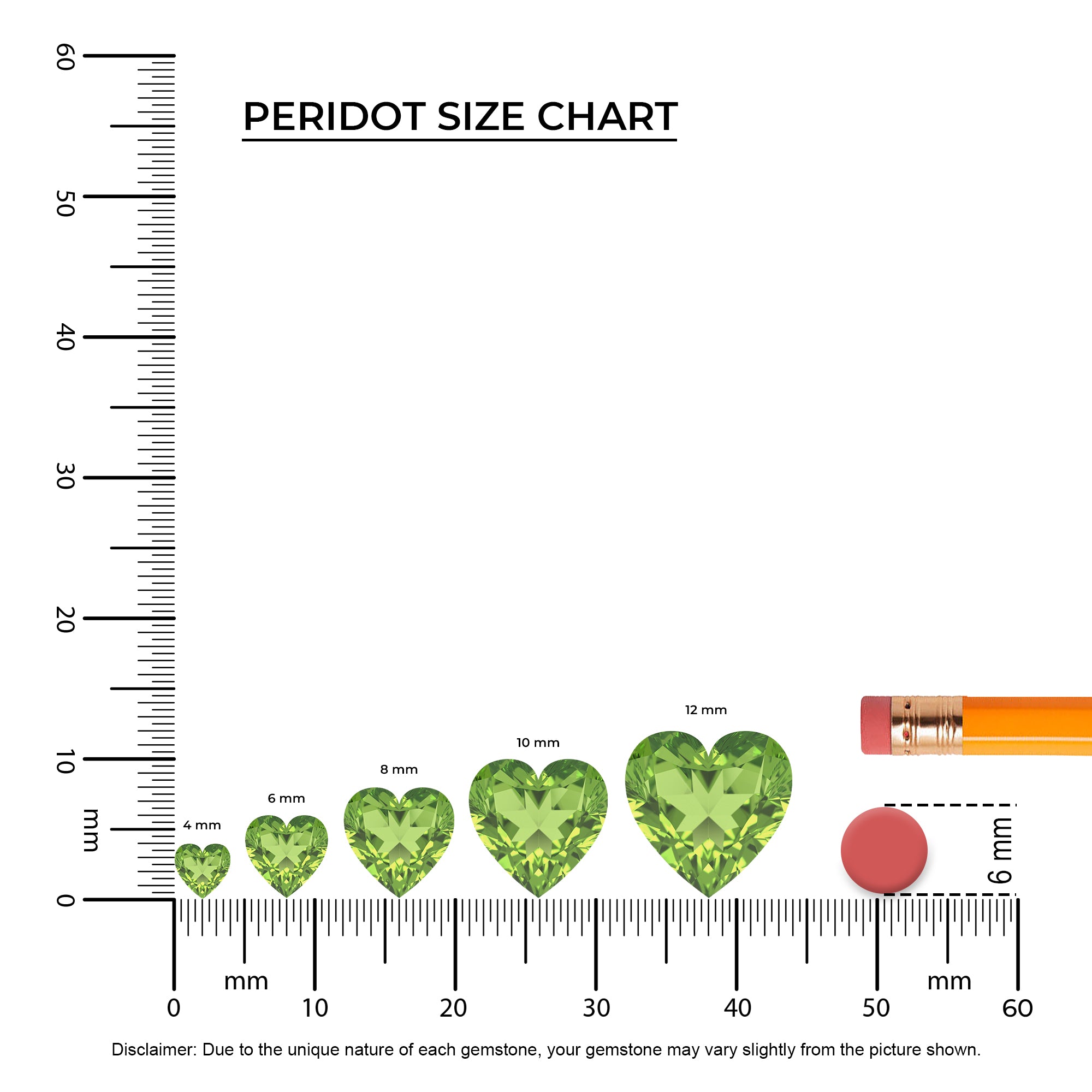 natural peridot heart dangle earrings with moissanite 