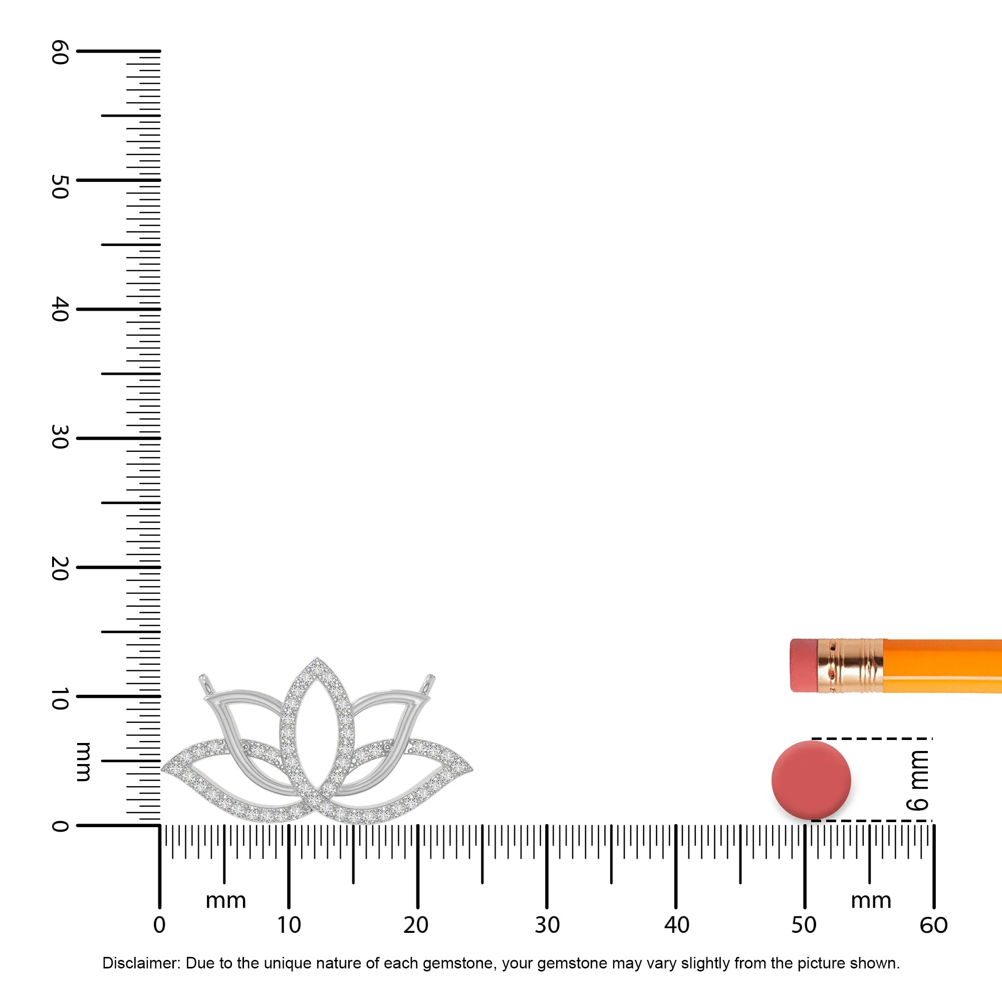 moissanite lotus flower necklaces in sterling silver 