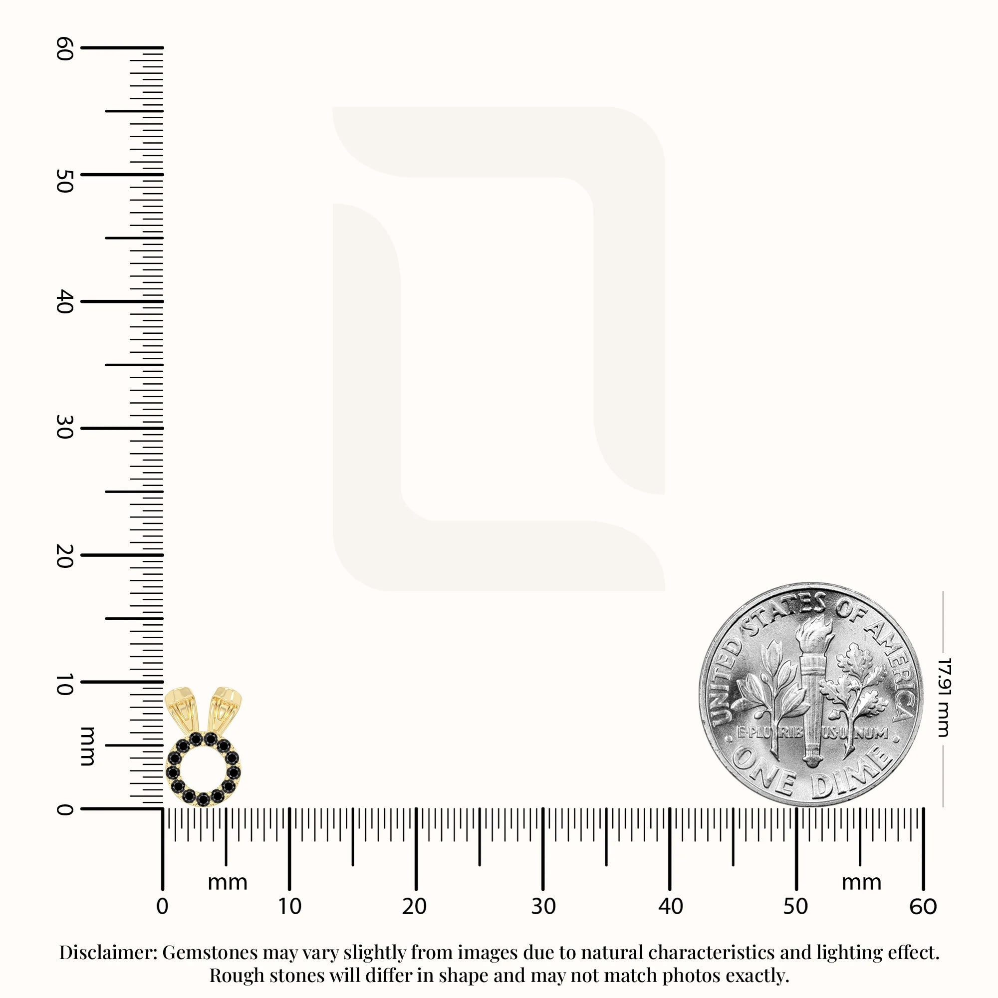 natural black-onyx bunny-rabit stud earrings in yellow gold vermeil 