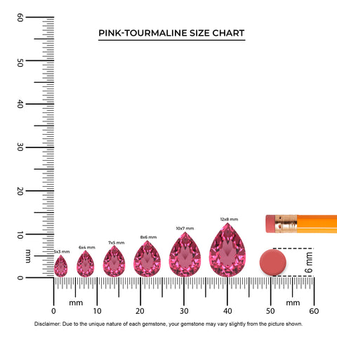 lab-grown pink-tourmaline pear criss cross solitaire engagement ring