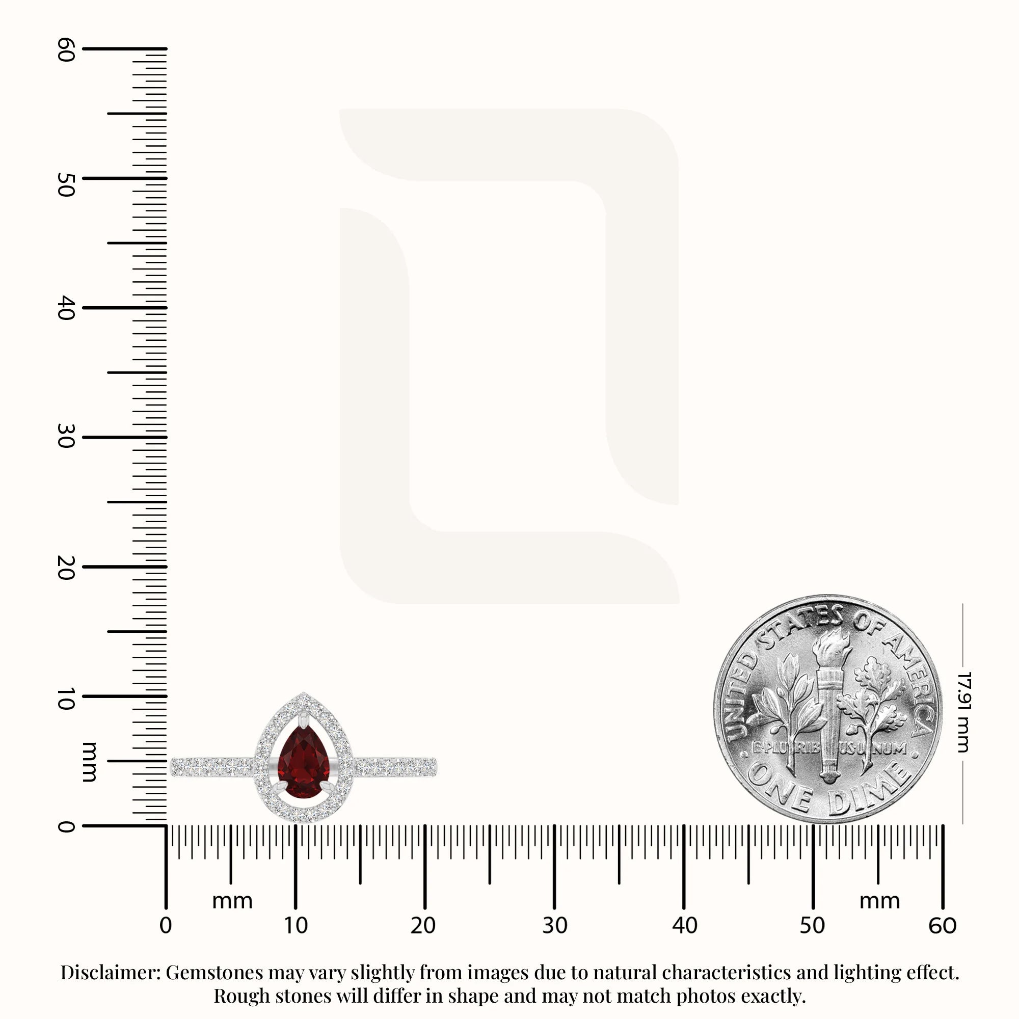 natural garnet solitaire halo engagement rings in sterling silver 