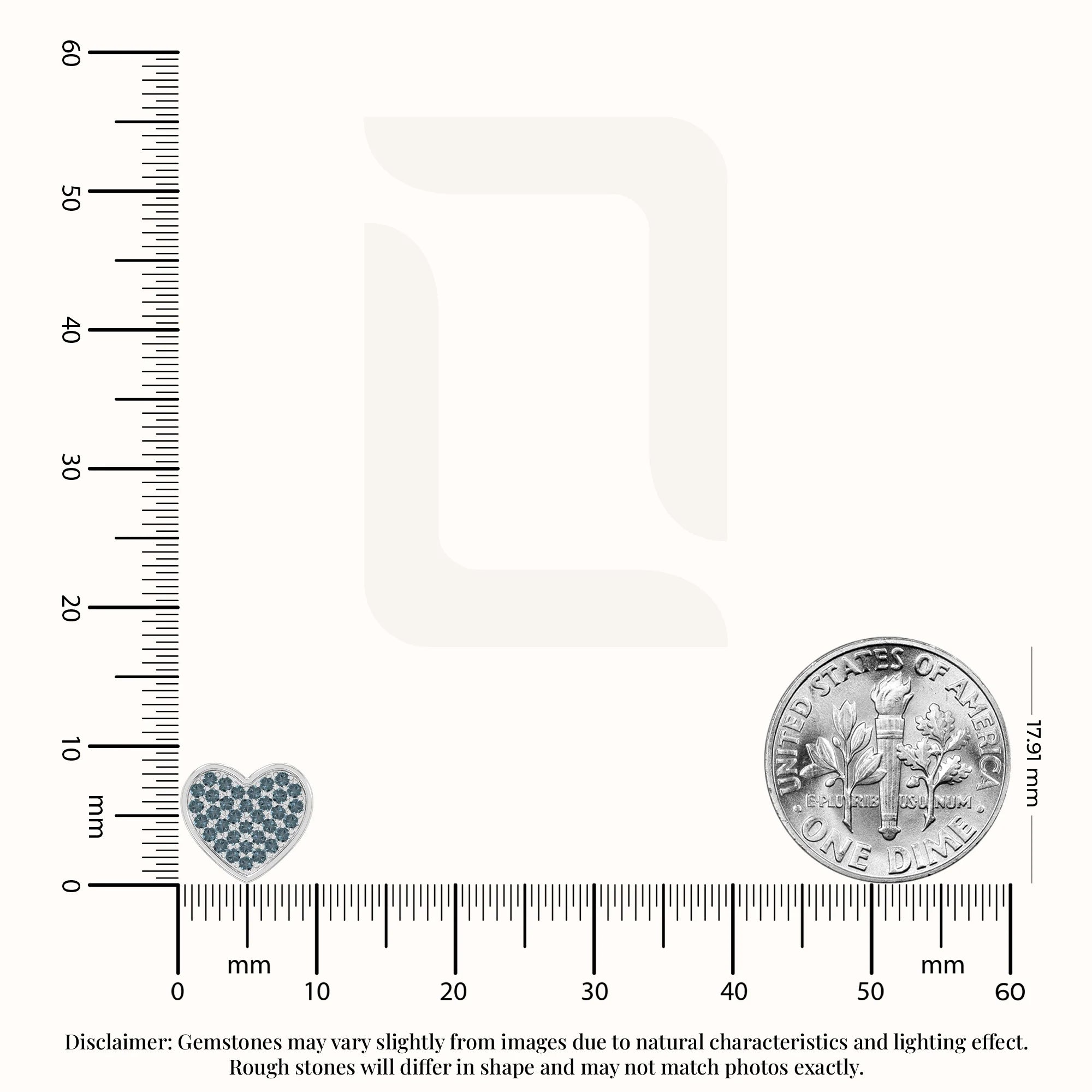 natural london-blue-topaz heart stud earrings in sterling silver 