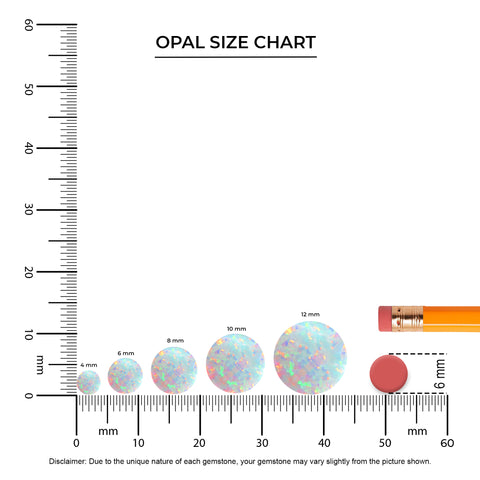 lab grown opal round solitaire engagement ring