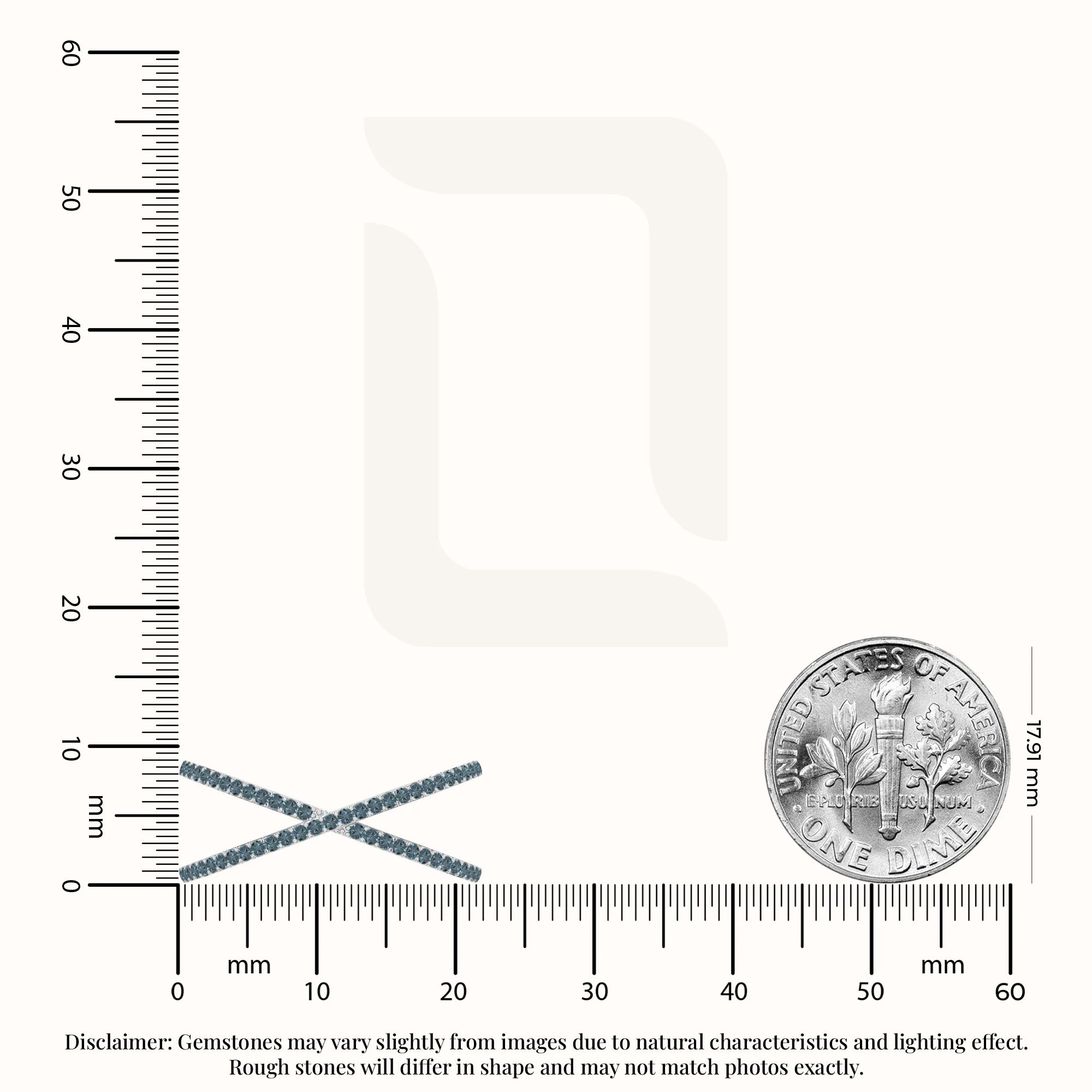 natural london blue topaz criss cross band rings in sterling silver 
