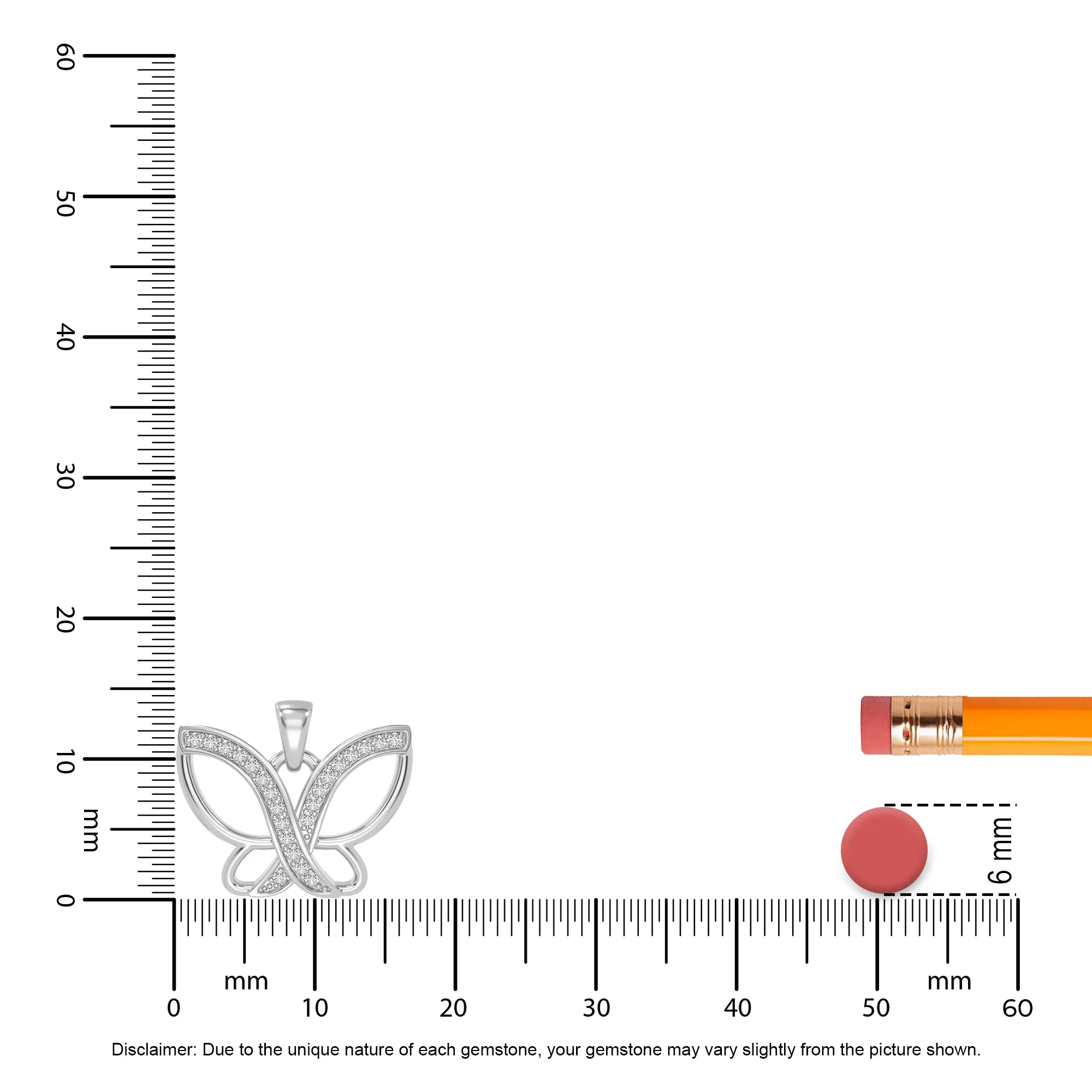 moissanite butterfly necklaces in sterling silver 