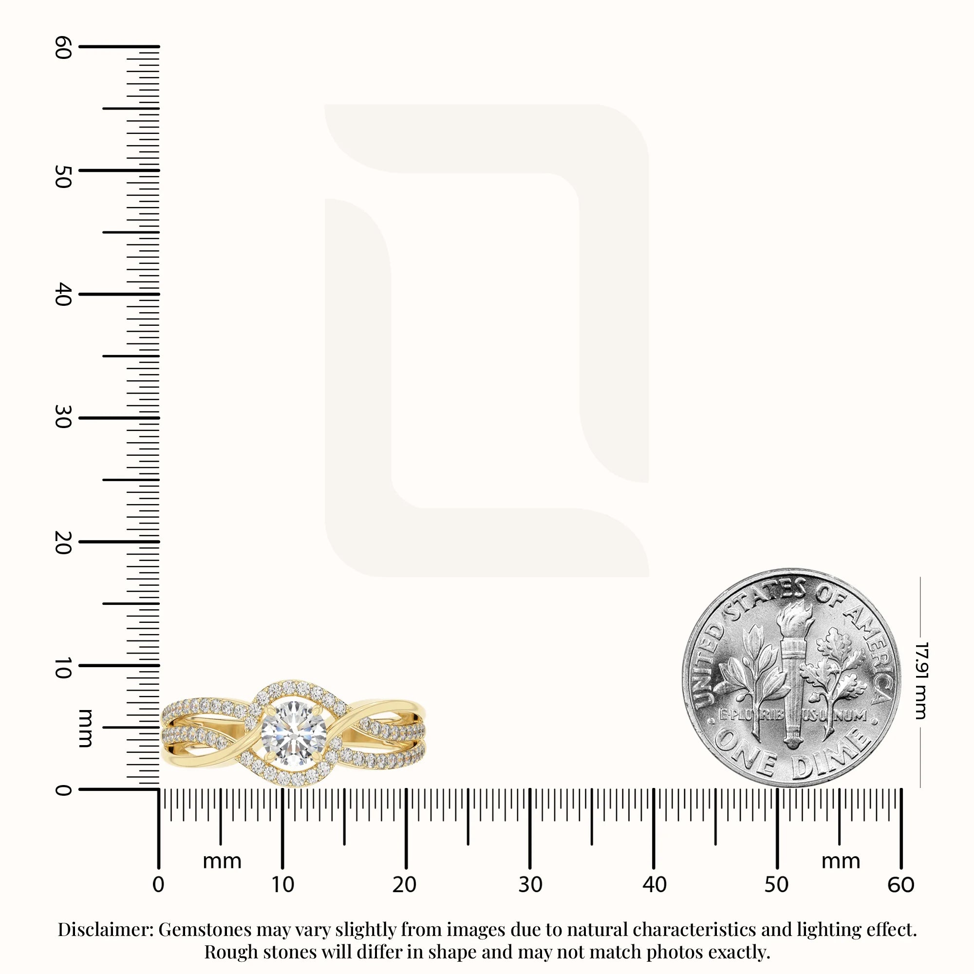 natural moissanite solitaire engagement rings in yellow gold vermeil
