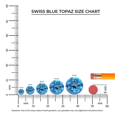 natural swiss blue topaz round halo solitaire engagement ring