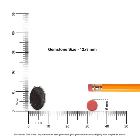 natural shungite oval shape pendant necklace