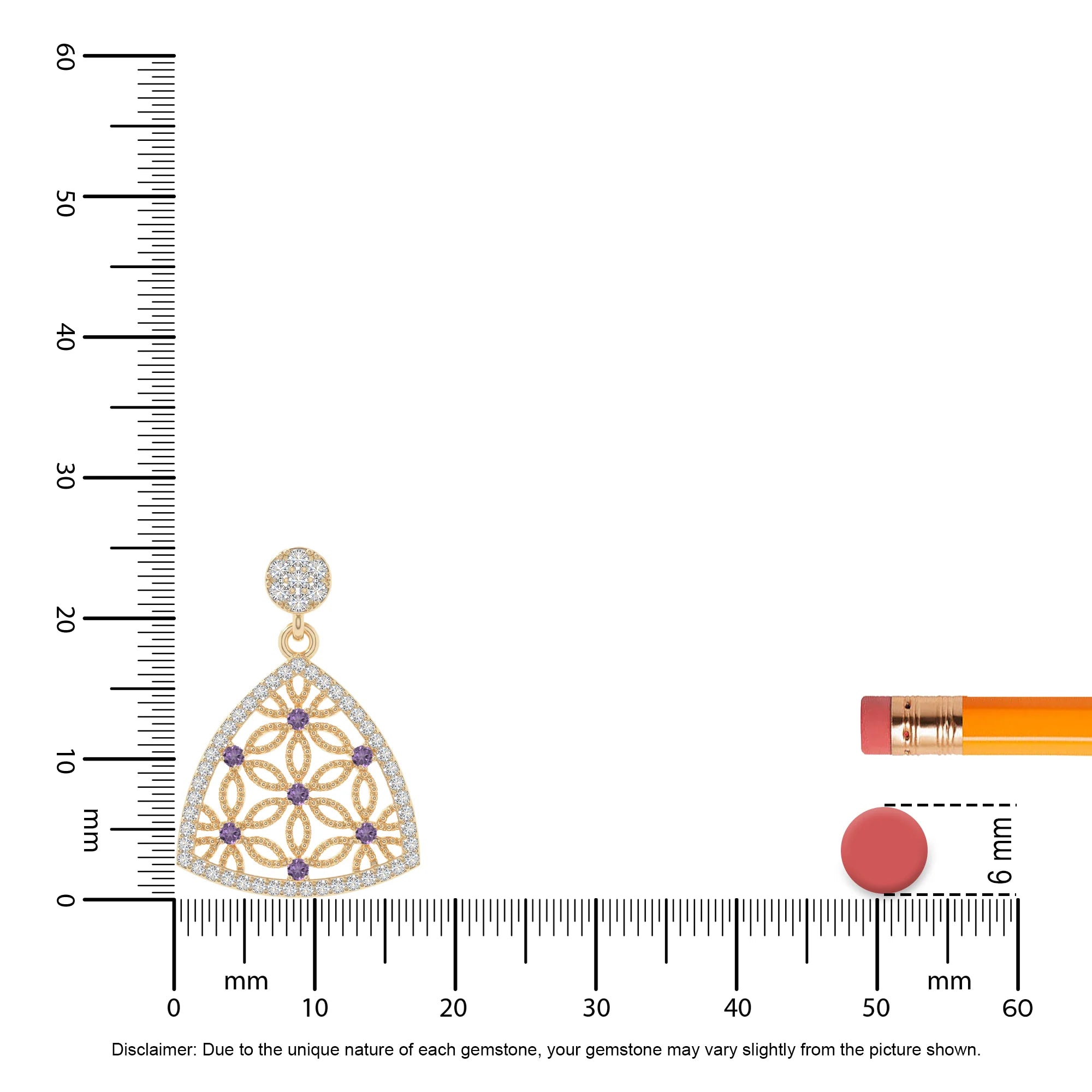 natural amethyst infinity love knot necklaces in yellow gold vermeil 