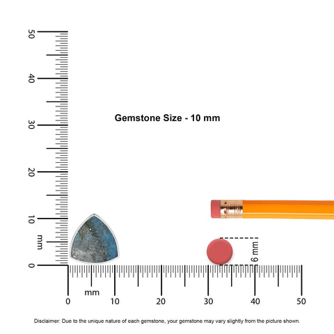 natural labradorite trillion shape pendant necklace