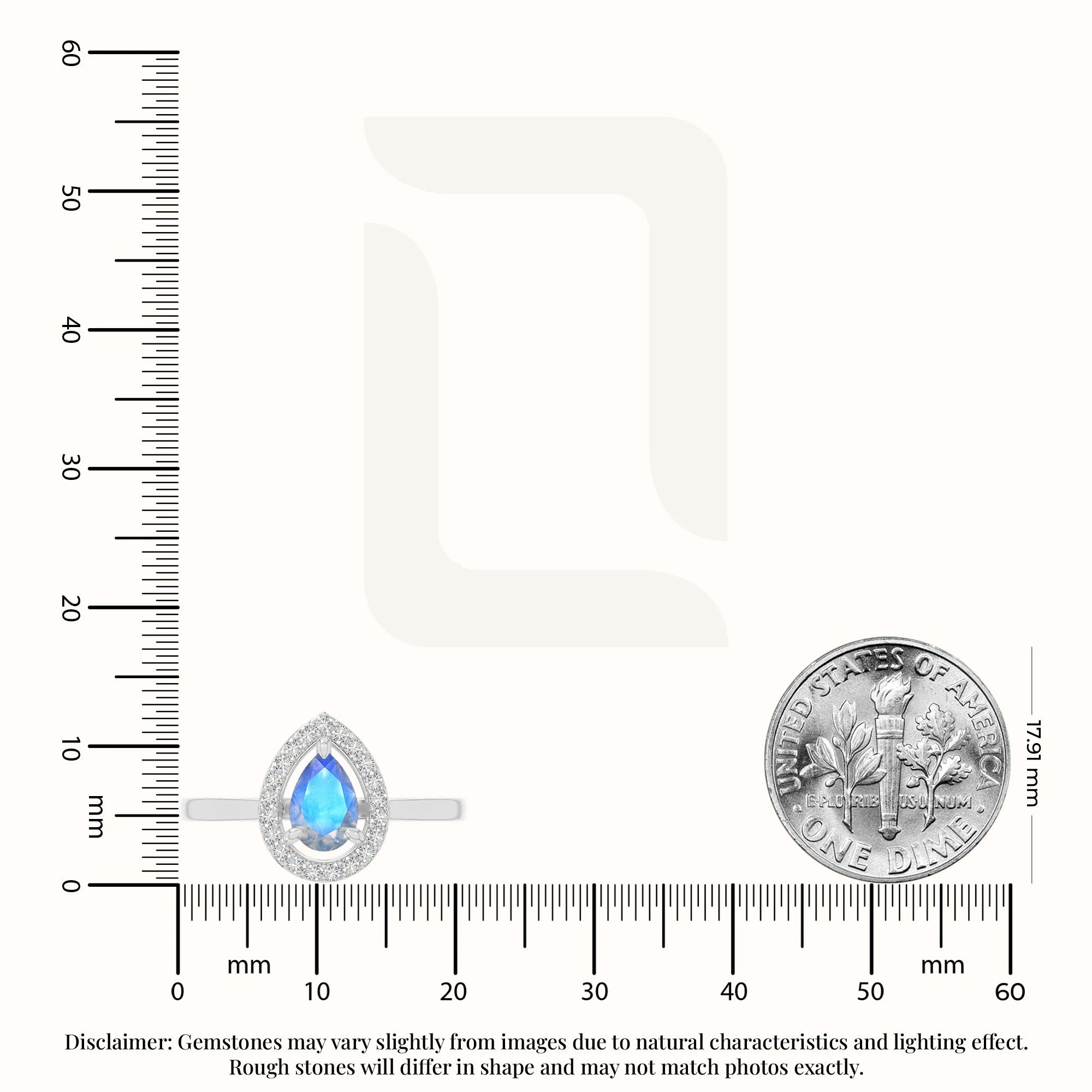 natural labradorite solitaire halo engagement rings in sterling silver 