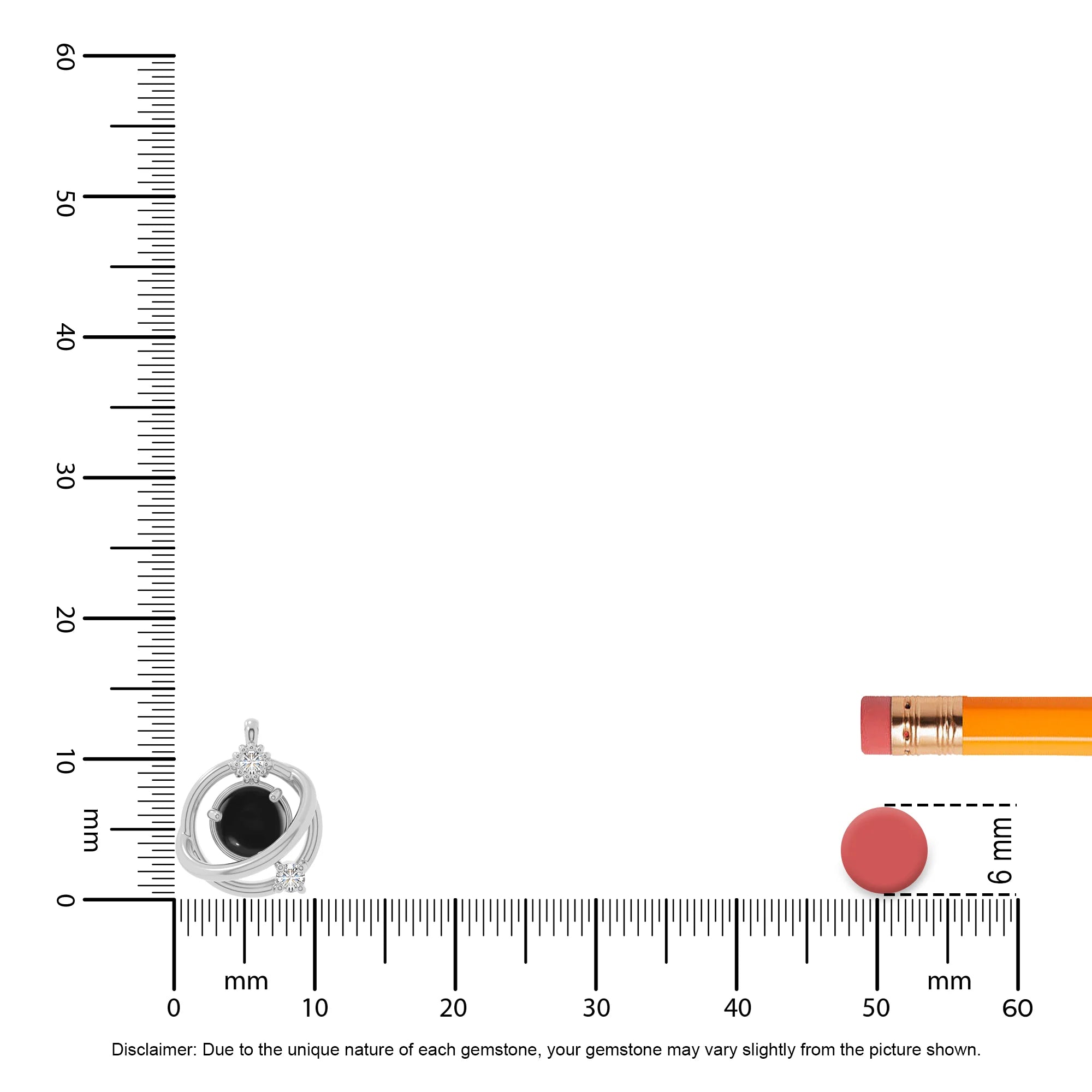 natural black-onyx galaxy necklaces in sterling silver 