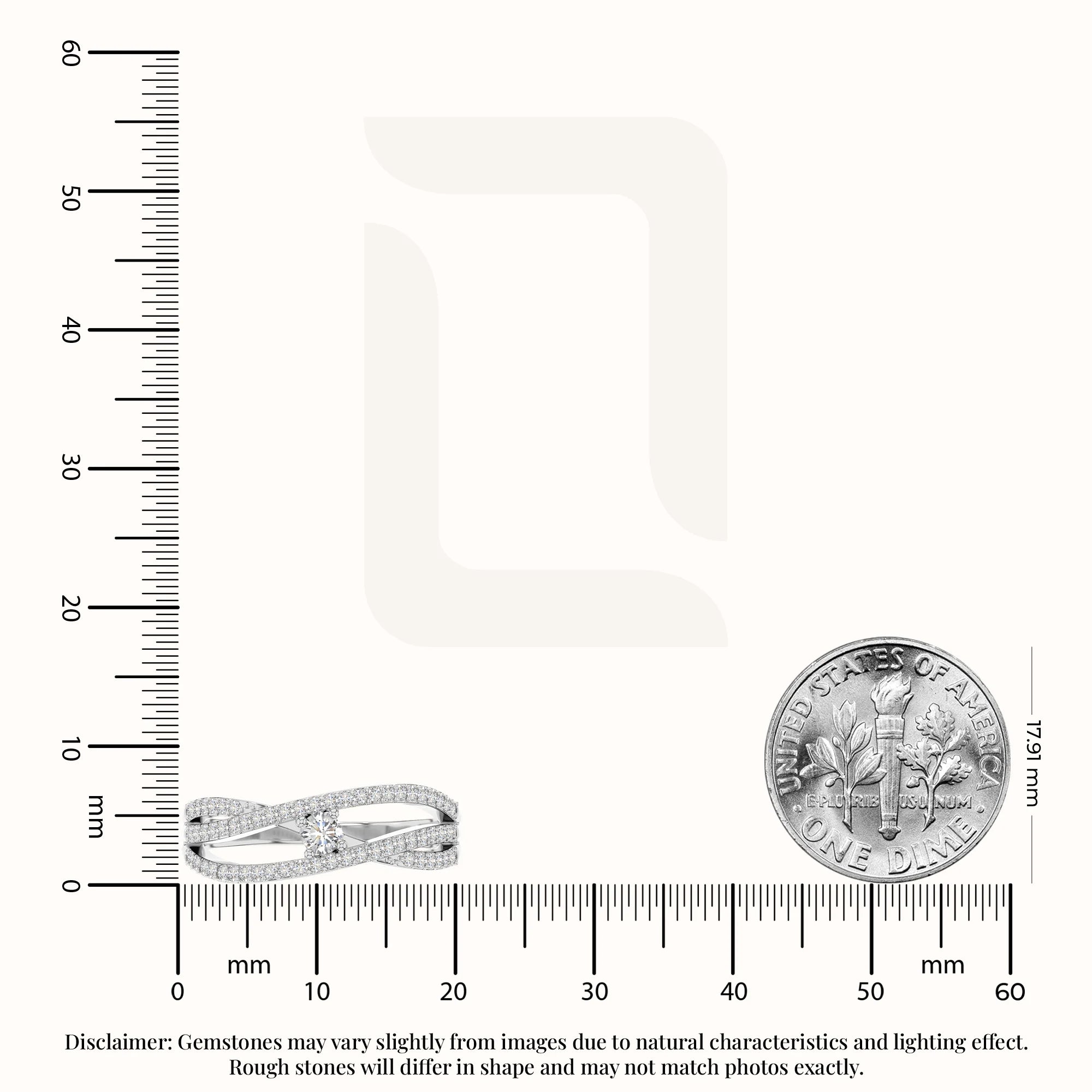 natural moissanite promise rings in sterling silver 