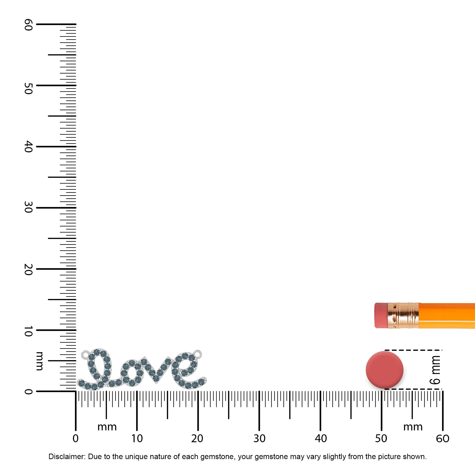 natural london-blue-topaz infinity love knot necklaces in sterling silver 