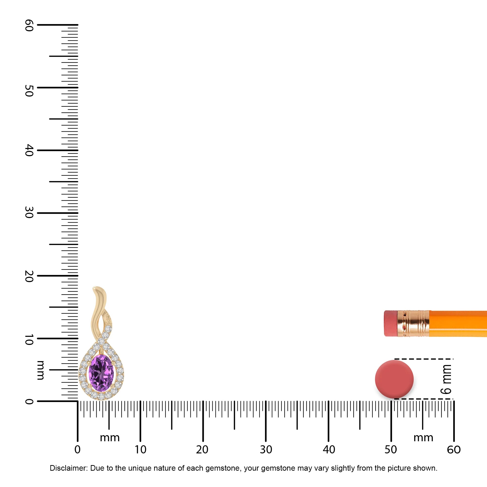 natural amethyst infinity necklaces in yellow gold vermeil 