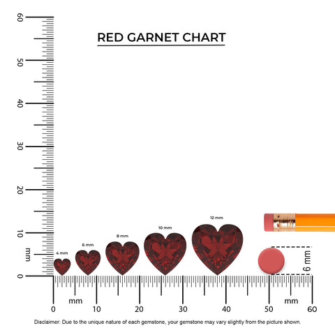 natural garnet heart halo solitaire engagement ring