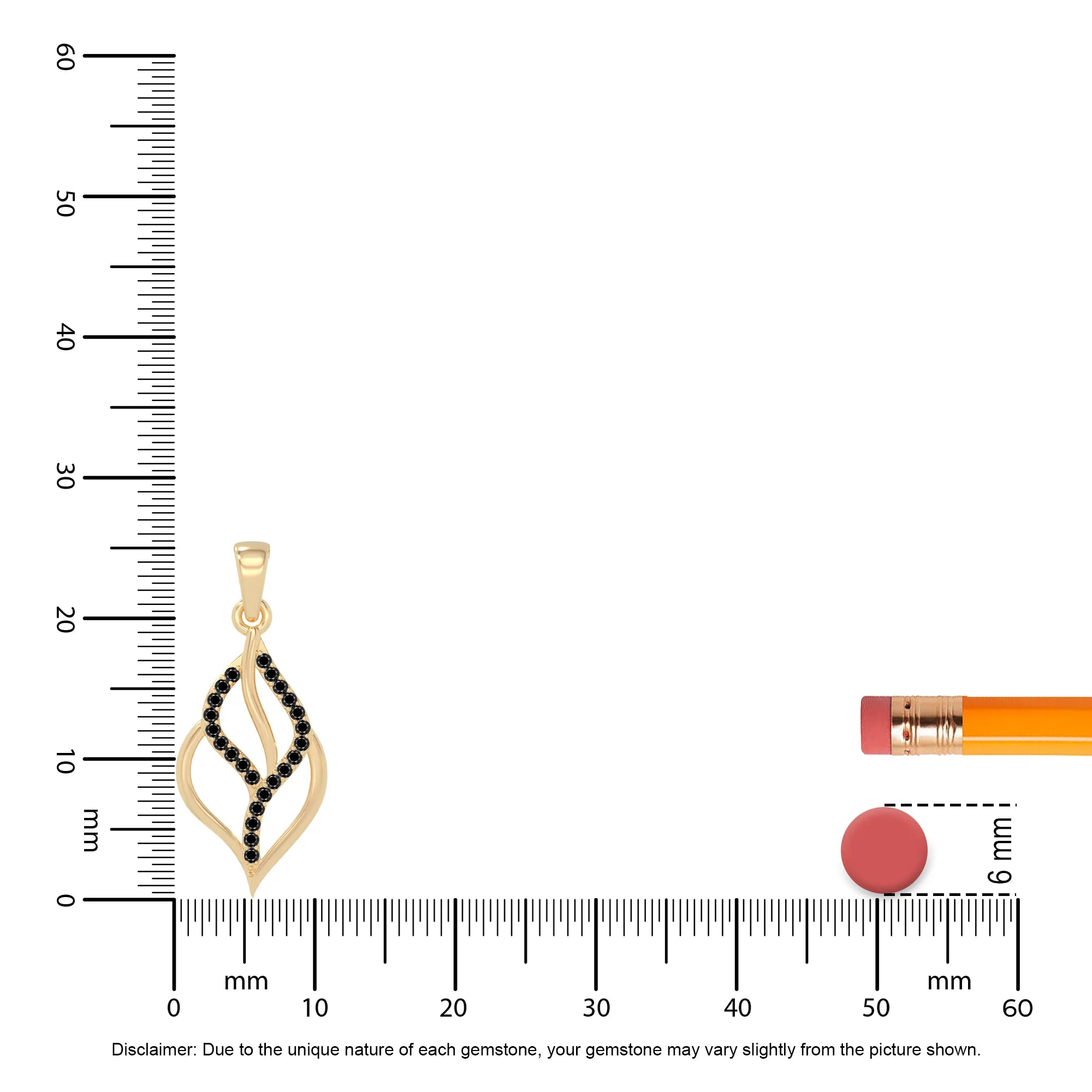 natural black-onyx leaf necklaces in yellow gold vermeil 