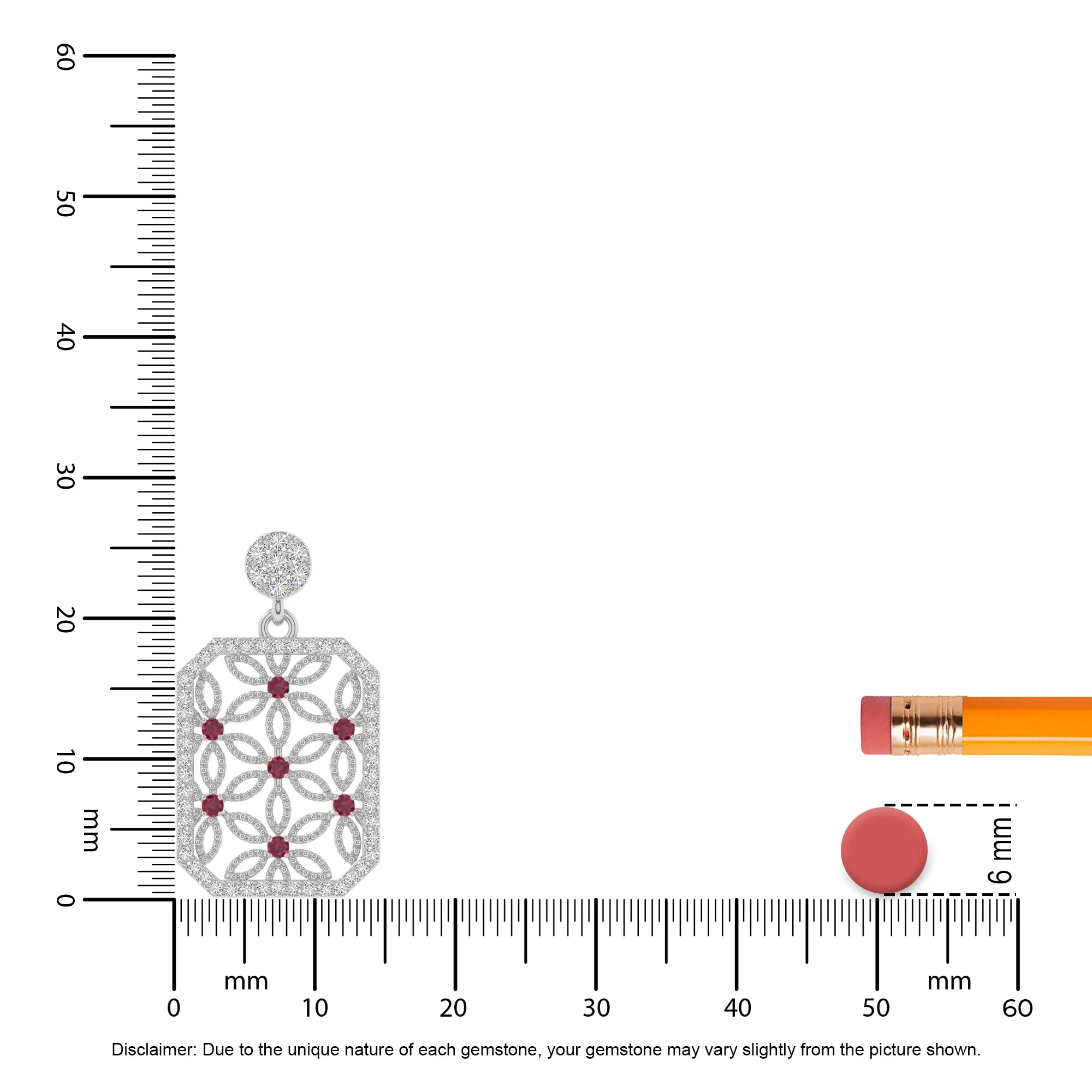 natural ruby infinity love knot necklaces in sterling silver 