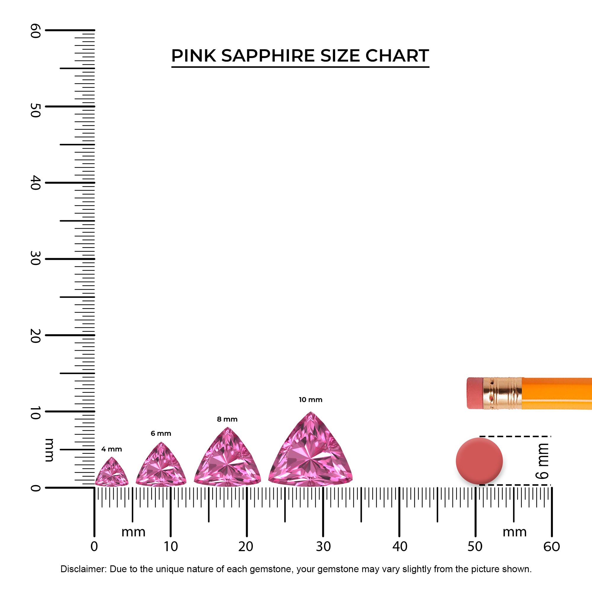 lab grown pink sapphire trillion dangle earrings with moissanite 