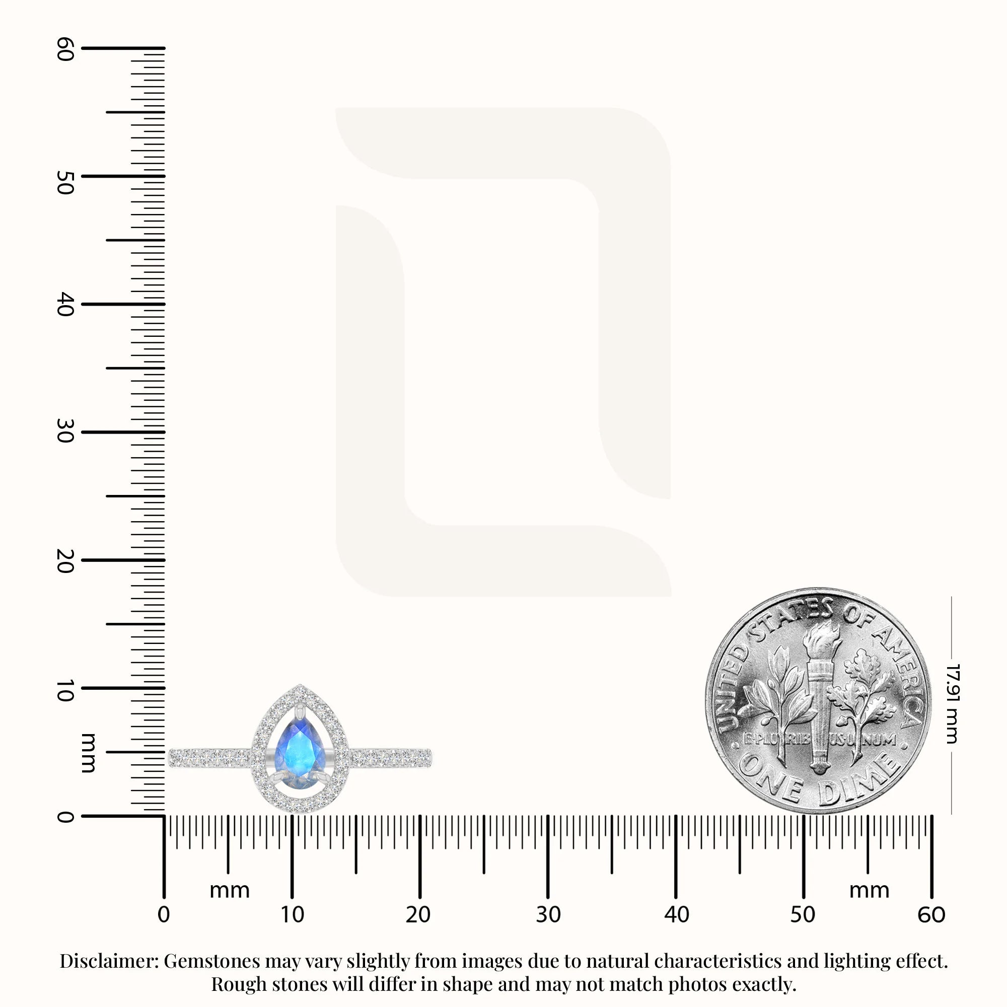 natural labradorite solitaire halo engagement rings in sterling silver 